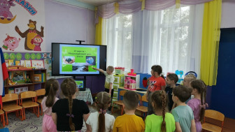 #ГодДошкольногоОбразования #ГДООренбургскаяОбласть                                                                                           "Международный день Земли!".