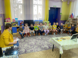 Библиотекарь в гостях у дошкольников Библиотекарь в гостях у дошкольников.